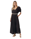 Vestido Feminino Midi Preto Santíssima