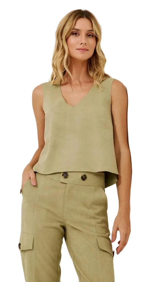 Regata Feminina Verde Nobu Pink Poá